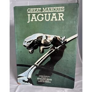 Jaguar Great Marques Hardcover Chris Harvey Hardcover 1982 Signed